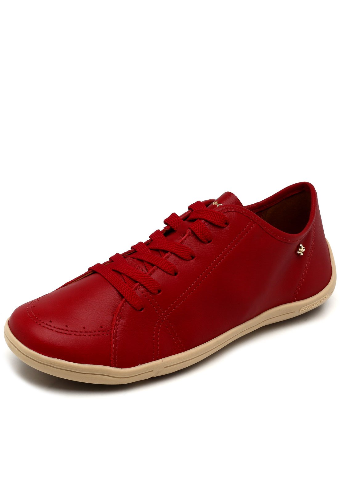 tenis vermelho cravo e canela